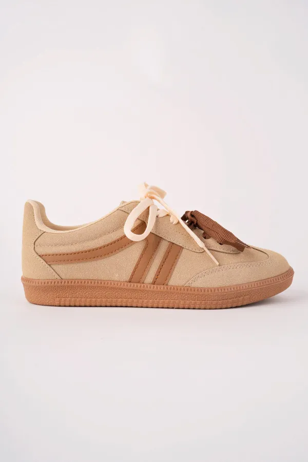 Muggo HUXLEY Double Lace-Up Women's Casual Sneaker Sports Shoes