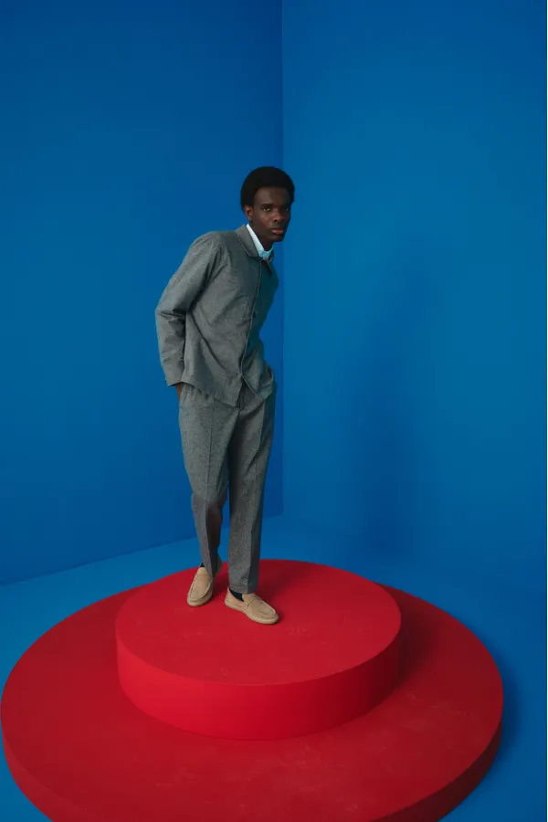 Muggo DENZEL Chaussures pour hommes classiques, confortables et orthopédiques, sans lacets, en cuir véritable, garanties pour tous les jours