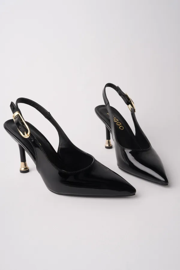 Escarpins à bout pointu et dos ouvert pour femmes Muggo CHIC