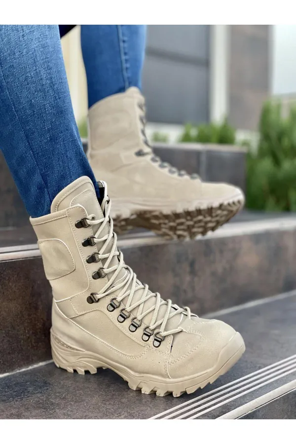 Muggo JOSEF Guaranteed Unisex Military Boots