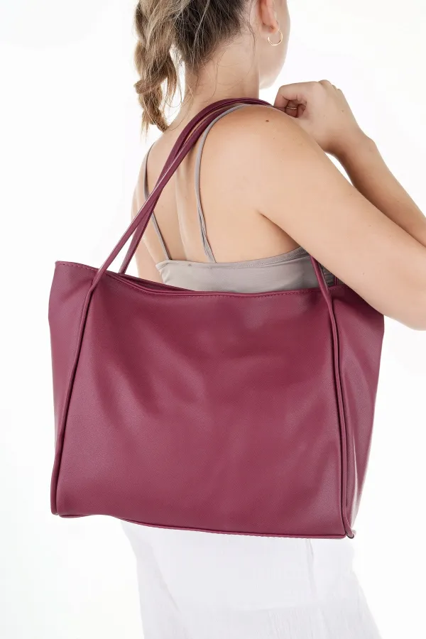 Muggo LEA Kadın Shopper El ve Omuz Çantası