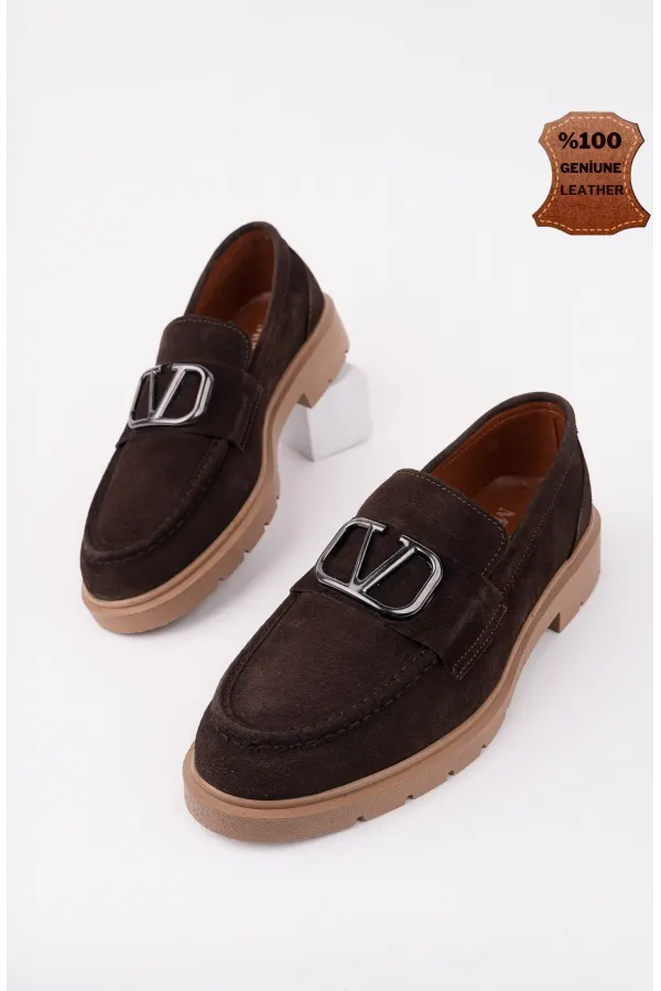 Muggo VICTORY Genuine Leather Men's Casual Shoes