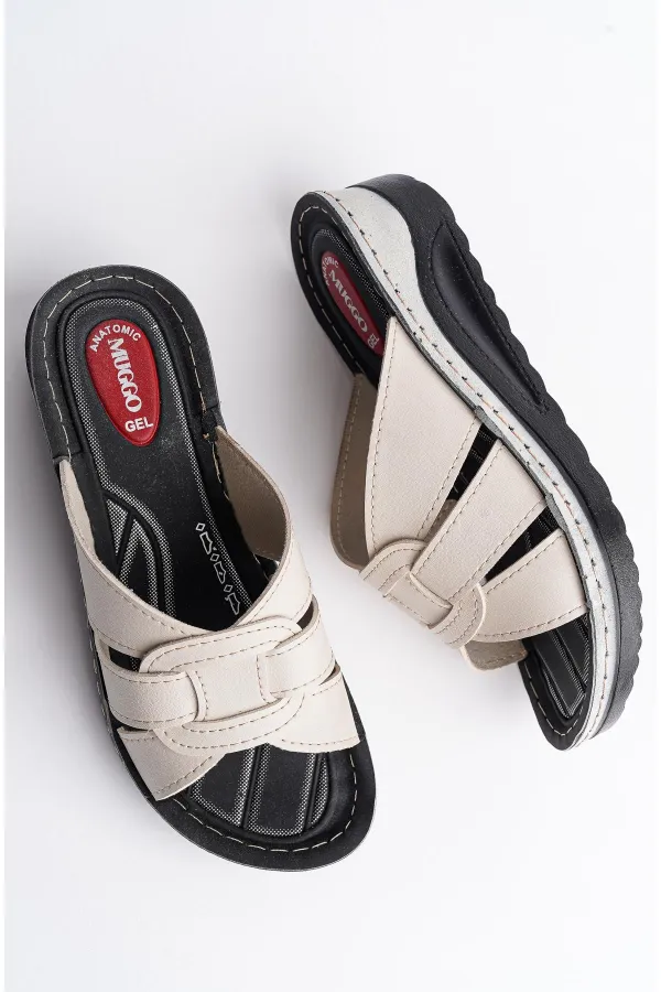 Pantoufles orthopédiques antidérapantes et confortables Muggo Comfort pour femmes, garanties pour un usage quotidien.