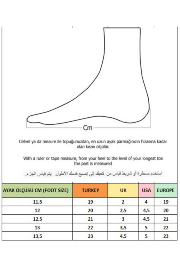Muggo SCOT Cırtlı Ayıcıklı Günlük İlk Adım Bebek Spor Ayakkabı