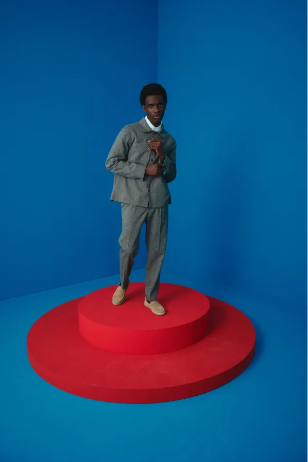 Muggo DENZEL Chaussures pour hommes classiques, confortables et orthopédiques, sans lacets, en cuir véritable, garanties pour tous les jours