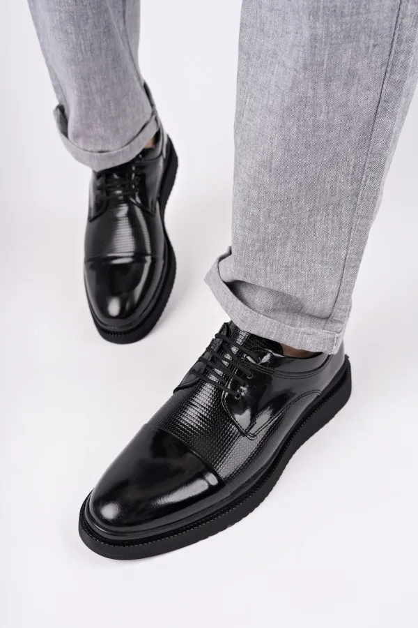 Muggo Marcel Garantili Erkek Günlük Klasik Hakiki Deri Casual Ayakkabı