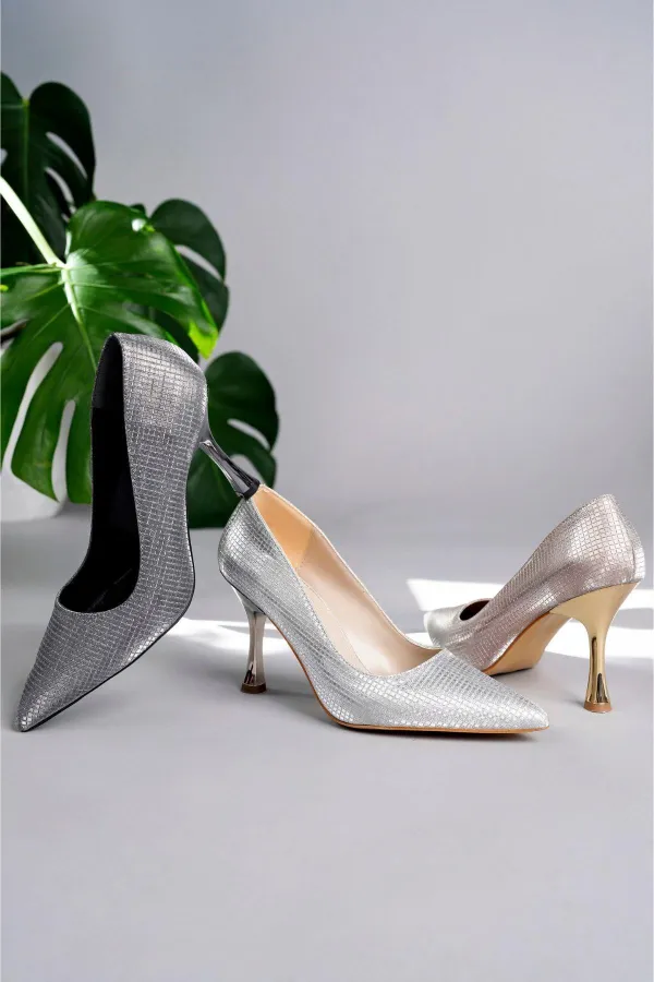 Muggo YOWEL Guaranteed Pointed Toe Women's Stiletto Heel Shoes