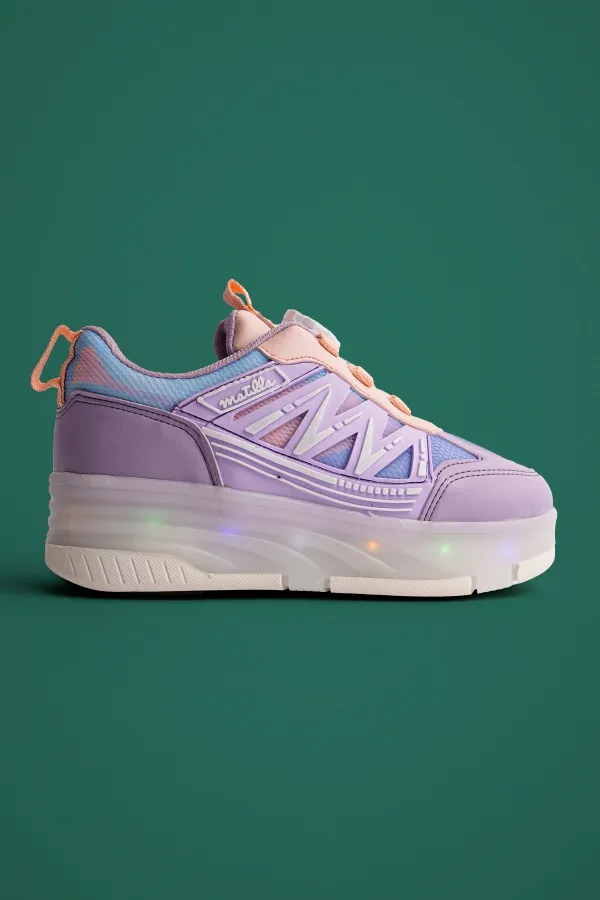 Muggo SKY Kids Light-Up Roller Skate Sneaker Sports Shoes Muggo SKY Kids Light-Up Roller Skate Sneaker Sports Shoes