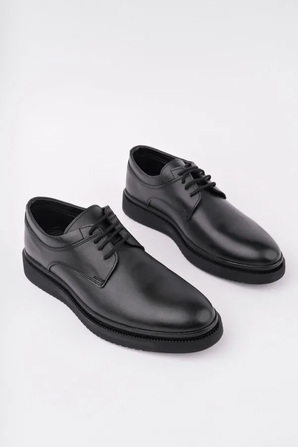 Chaussures décontractées classiques en cuir véritable pour hommes Muggo Marcel, garanties.