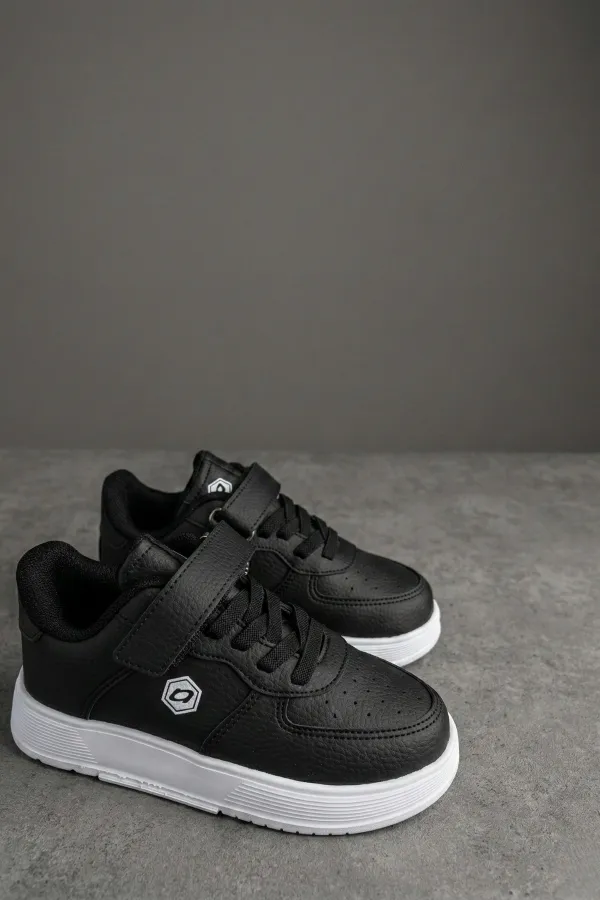 Chaussures de sport décontractées Muggo SNYDER pour enfants, à scratch et à lacets