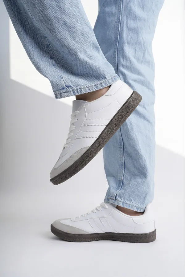 Chaussures de sport Muggo GORDON unisexes orthopédiques à lacets, garanties pour la marche et la course au quotidien.