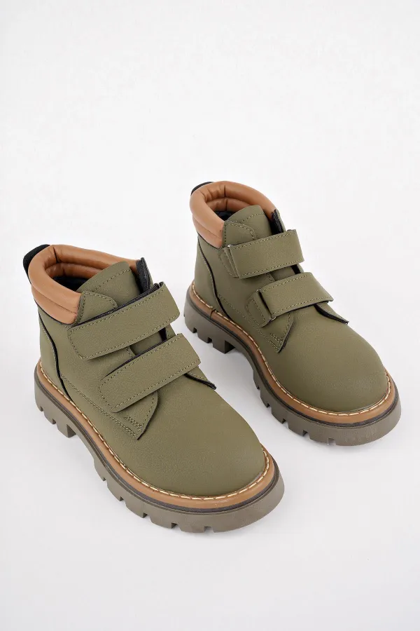 Bottes Muggo GADGET pour enfants, unisexes, confortables et résistantes au froid, avec fermeture velcro.