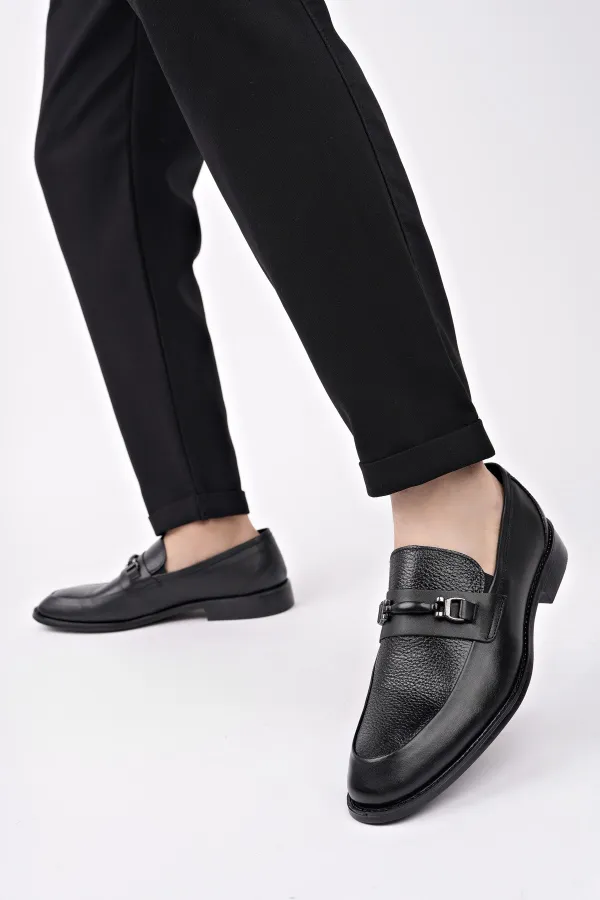 Chaussures orthopédiques classiques décontractées en cuir véritable Muggo BONDY pour hommes