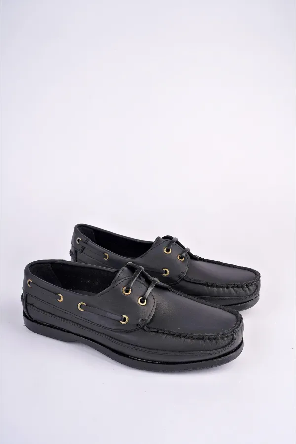 Chaussures décontractées classiques pour hommes Muggo MILLER en cuir véritable garanti