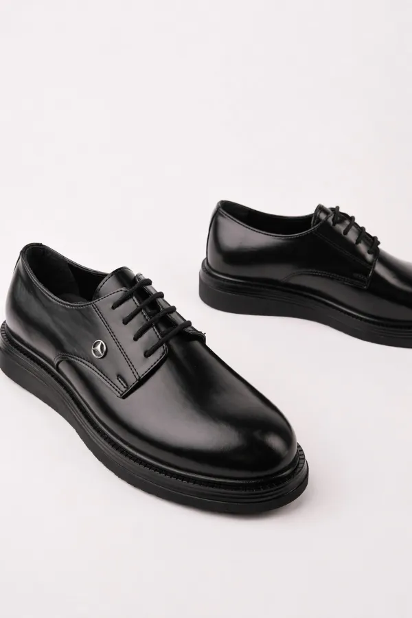 Chaussures décontractées classiques pour hommes Muggo EDWIN à lacets et semelle confortable