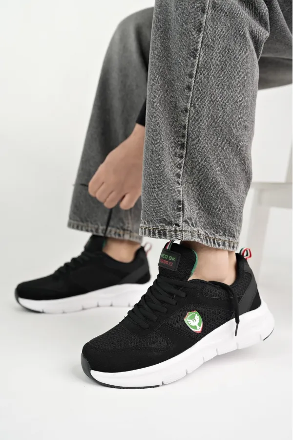 Chaussures de sport orthopédiques décontractées à lacets pour hommes Amed Spor HURCAZH