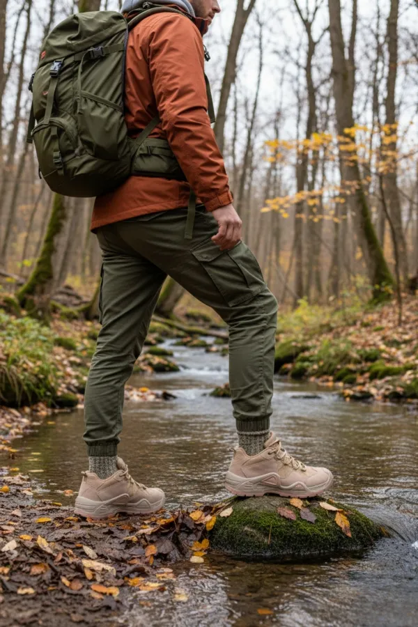 Muggo PIONEER Lace-up Trekking and Casual Outdoor Men's Shoes