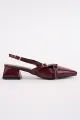 Burgundy Patent Leather