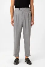 Costume homme Antioch gris croisé coupe italienne