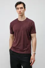 T-shirt homme Antioch Plum coupe classique en tissu technique modal
