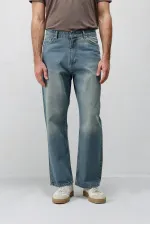 Antioch Yeşil Baggy Fit Erkek Jean