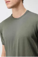 Antioch Haki Comfort Slim Triko T-Shirt