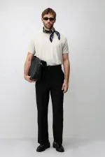 Antioch Siyah Relaxed Fit Kemerli Erkek Pantolon Antioch Siyah Relaxed Fit Kemerli Erkek Pantolon