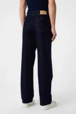 Jean Antioch bleu marine foncé coupe décontractée pour homme