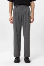 Antioch Grey High-Waisted Baggy Men's Pants