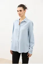Antioch Bebe Blue Premium Women's Shirt