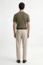 Antioch Haki Dokulu Polo Yaka Erkek T-Shirt