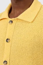 Gilet tricoté jaune Antioch pour homme