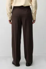 Pantalon pour homme Antioch Coffee, coupe décontractée et ceinture