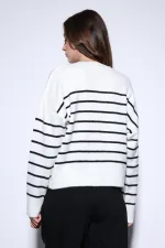 Antioch Taş Çizgili Triko Kazak