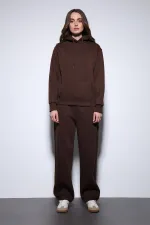 Antioch Coffee Hooded Basic Women's Sweatshirt