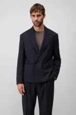 Antioch Açık Lacivert Relaxed Fit Erkek Blazer Ceket Antioch Açık Lacivert Relaxed Fit Erkek Blazer Ceket