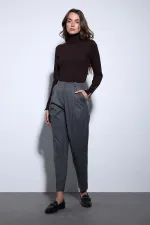 Antioch Antrasit Pensli Kadın Pantolon