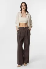 Antioch Off-White Striped Women's Shirt