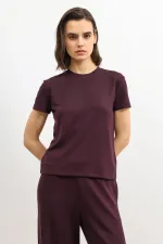 Antioch Mürdüm Dökümlü Kadın Eşofman Takım