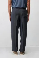 Antioch Lacivert Lyocell Karışımlı Erkek Pantolon