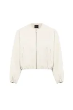 Antioch Taş Crop Kadın Bomber Mont