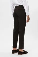 Antioch Kahve Yüksek Bel Regular Fit Erkek Pantolon