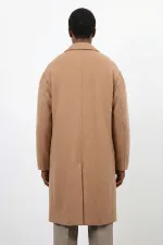 Antioch Camel Relax Fit Erkek Kaban