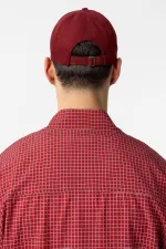 Chapeau brodé Antioch Burgundy pour homme