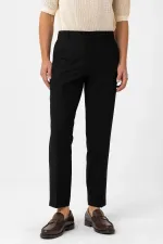 Costume classique pour homme Antioch noir, coupe slim