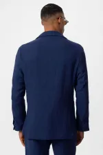 Antioch Lacivert Astarsız Torba Cepli Erkek Blazer Ceket Antioch Lacivert Astarsız Torba Cepli Erkek Blazer Ceket