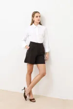 Antioch Beyaz Düğme Detaylı Poplin Gömlek