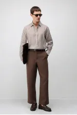 Antioch Kahve Relaxed Fit Erkek Pantolon