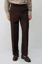 Antioch Koyu Kahve Straight Fit Erkek Pantolon