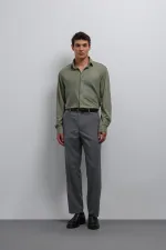Antioch Khaki Relax Fit Men's Shirt